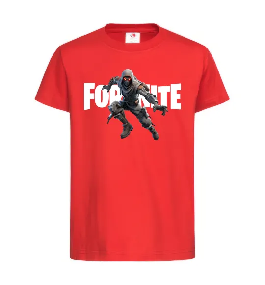 Детская футболка Fortnite skin Красный фото