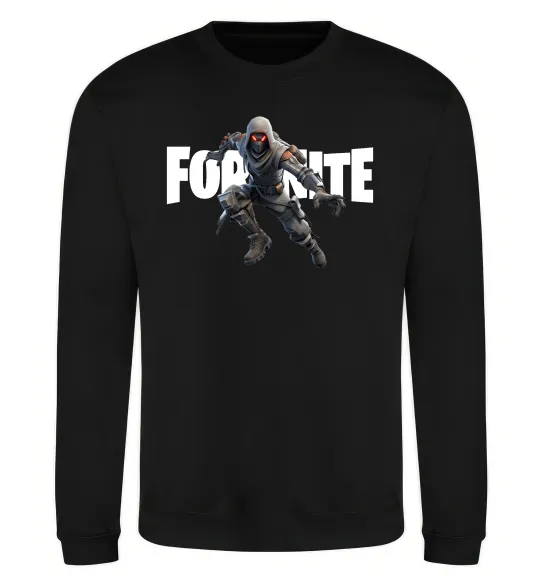 Світшот Fortnite skin Чорний фото