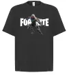 Футболка Оверсайз Fortnite skin Чорний фото