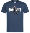 Чоловіча футболка Fortnite skin Темно-синій фото