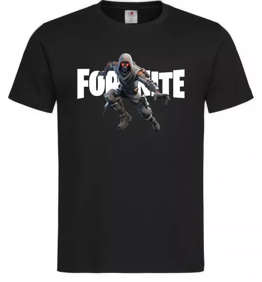 Чоловіча футболка Fortnite skin Чорний фото