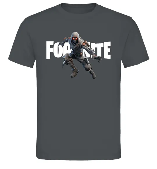 Чоловіча футболка Fortnite skin Графіт фото