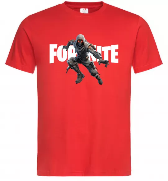 Чоловіча футболка Fortnite skin Червоний фото