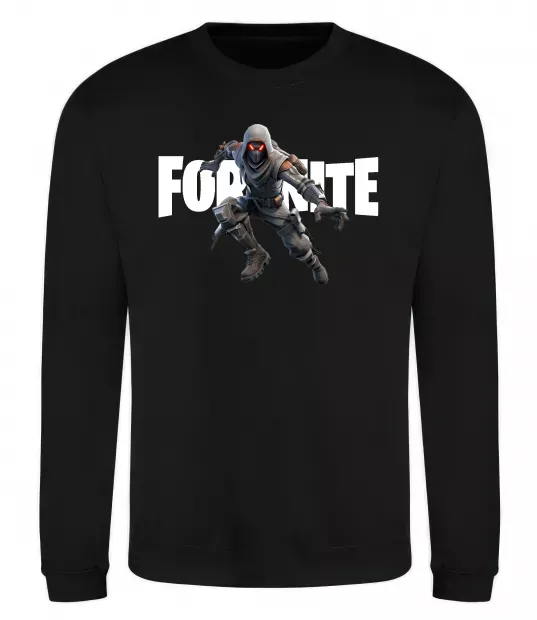 Світшот Fortnite skin Чорний фото