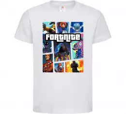 Дитяча футболка Фортнайт капитан по обнимашкам Лимонний фото