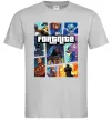 Чоловіча футболка Fortnite GTA art Сірий фото