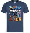 Чоловіча футболка Fortnite GTA art Темно-синій фото