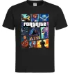 Чоловіча футболка Fortnite GTA art Чорний фото