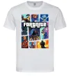 Чоловіча футболка Fortnite GTA art Білий фото