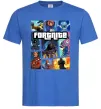 Чоловіча футболка Fortnite GTA art Яскраво-синій фото