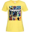 Жіноча футболка Fortnite GTA art Лимонний фото