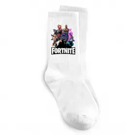 Носки Fortnite characters Белый фото