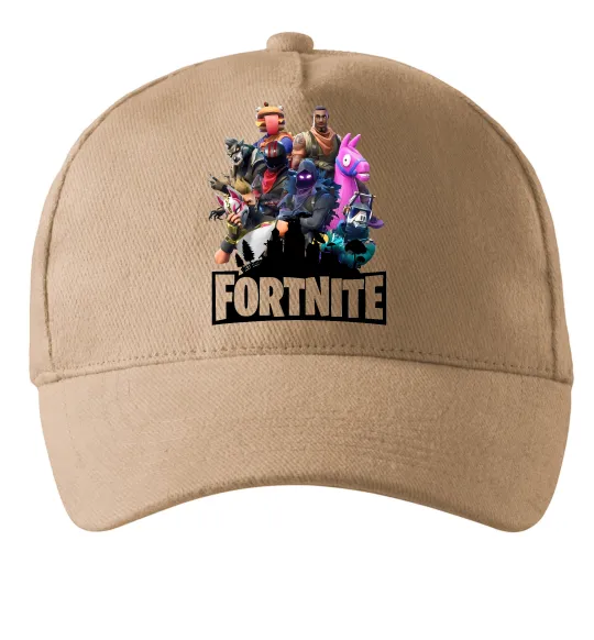 Кепка Fortnite characters Песочный фото