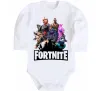 Дитячий бодік Fortnite characters Білий фото