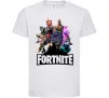Дитяча футболка Fortnite characters Білий фото