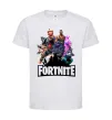 Детская футболка Fortnite characters Белый фото