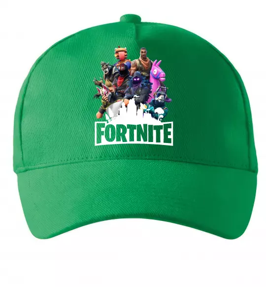 Кепка Fortnite characters Зеленый фото