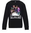 Дитячий світшот Fortnite characters Чорний фото