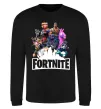 Свитшот Fortnite characters Черный фото