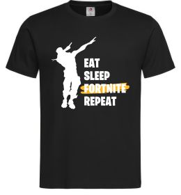 Чоловіча футболка Eat sleep fortnite repeat