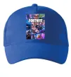 Кепка Фортнайт колаж Яскраво-синій фото
