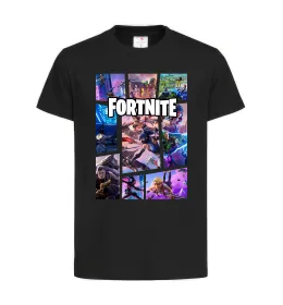 Детская футболка Fortnite characters Белый фото