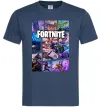 Чоловіча футболка Фортнайт колаж Темно-синій фото