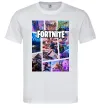 Чоловіча футболка Фортнайт колаж Білий фото
