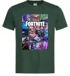 Чоловіча футболка Фортнайт колаж Темно-зелений фото