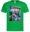 Чоловіча футболка Фортнайт колаж Зелений фото