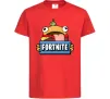 Дитяча футболка Burger Fortnite Червоний фото