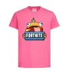 Детская футболка Burger Fortnite Ярко-розовый фото