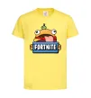 Детская футболка Burger Fortnite Лимонный фото