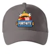 Кепка Burger Fortnite Серый фото