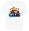 Футболка Оверсайз Burger Fortnite Білий фото