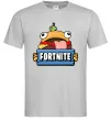 Чоловіча футболка Burger Fortnite Сірий фото