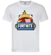 Чоловіча футболка Burger Fortnite Білий фото