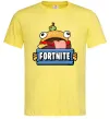 Чоловіча футболка Burger Fortnite Лимонний фото