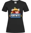 Жіноча футболка Burger Fortnite Чорний фото