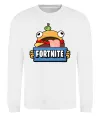 Свитшот Burger Fortnite Белый фото