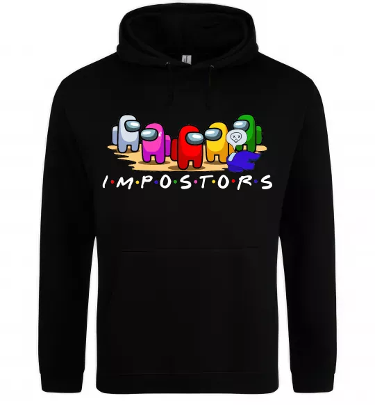Жіноча толстовка (худі) Among us Impostors Чорний фото