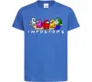 Дитяча футболка Among us Impostors Яскраво-синій фото