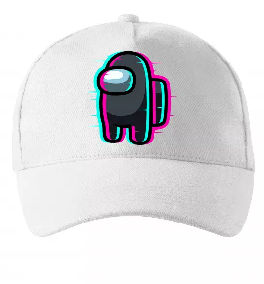 Кепка Among us glitch Белый фото