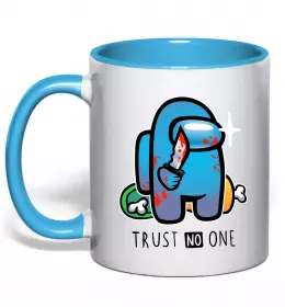 Чашка с цветной ручкой