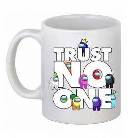 Чашка керамічна Among Us trust no one