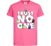 Детская футболка Among Us trust no one Ярко-розовый фото