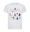 Детская футболка Among Us trust no one Белый фото