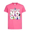 Детская футболка Among Us trust no one Ярко-розовый фото