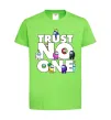 Детская футболка Among Us trust no one Лаймовый фото