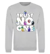 Свитшот Among Us trust no one Серый меланж фото